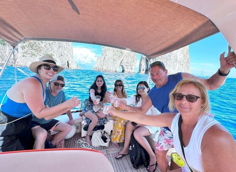 Picture 2 for Activity from Amalfi: Capri Boat Tour with Blue Grotto