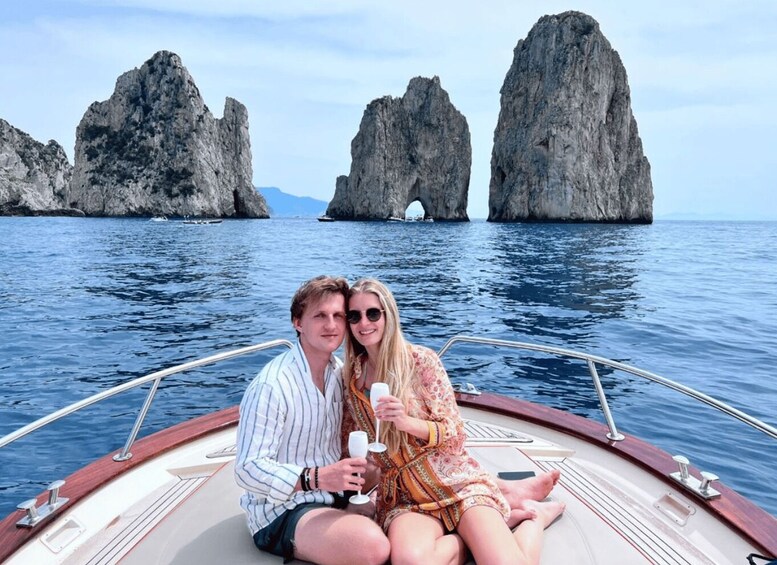 Picture 3 for Activity from Amalfi: Capri Boat Tour with Blue Grotto