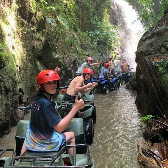 Picture 6 for Activity Ubud: Jungle, Waterfall, and Tunnel ATV Tour & Lunch Options
