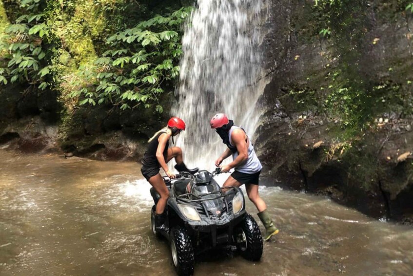 Picture 7 for Activity Ubud: Jungle, Waterfall, and Tunnel ATV Tour & Lunch Options