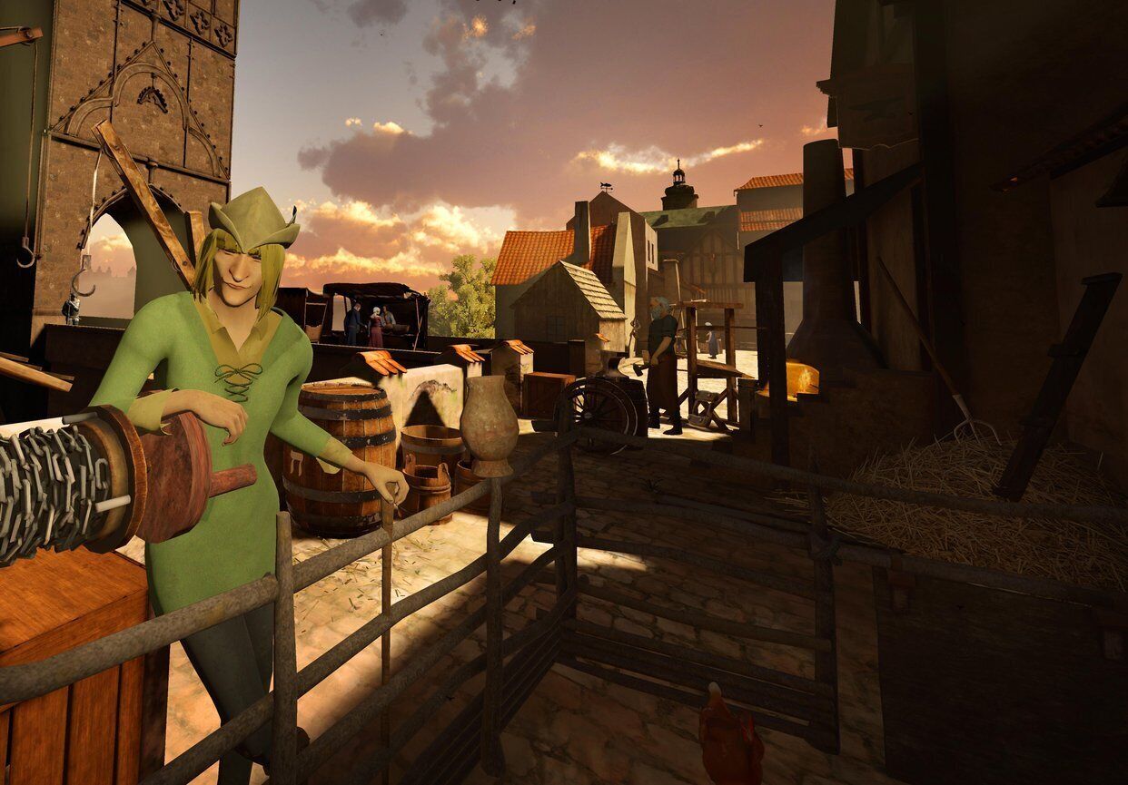 Prague: Virtual-Reality Time-Travel Experience to 1593