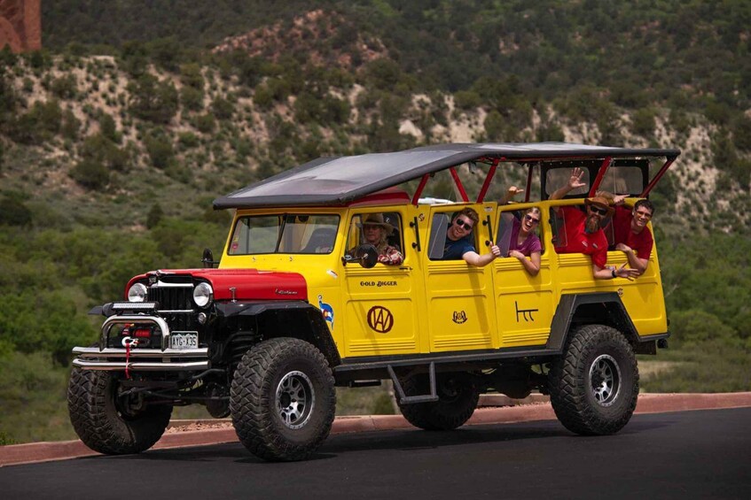 Foothills, History, and Garden of the Gods Jeep Tour