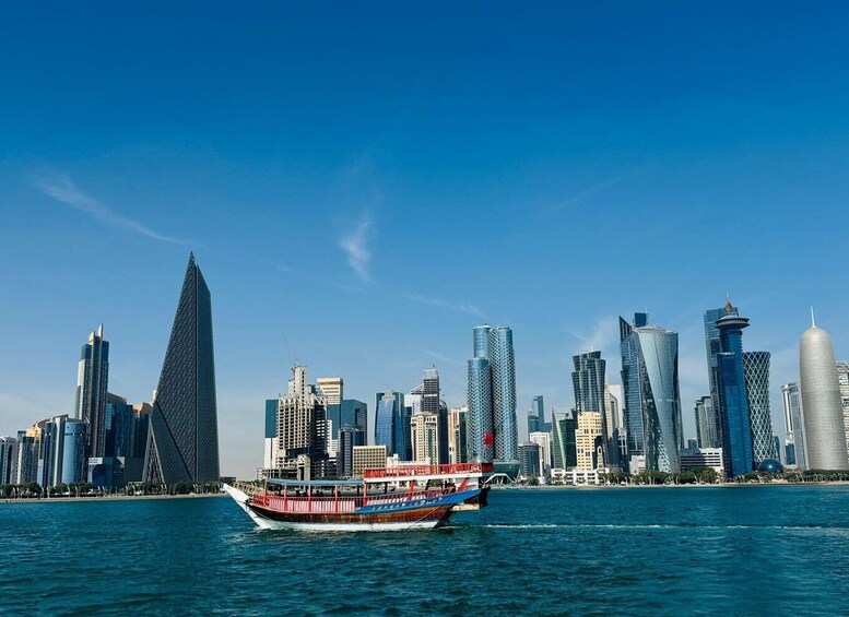 Doha City Sightseen Tour & Dhow Boat Ride (Private Tour)