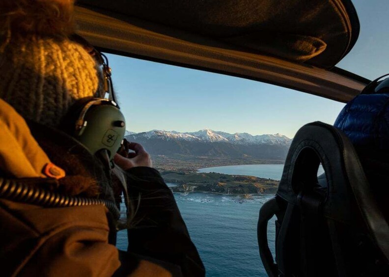 Picture 7 for Activity Kaikōura: 45-Minute Whale Watching Helicopter Tour