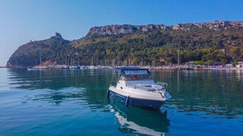 Cagliari Boat Excursion with Aperitivo & Swims Stops