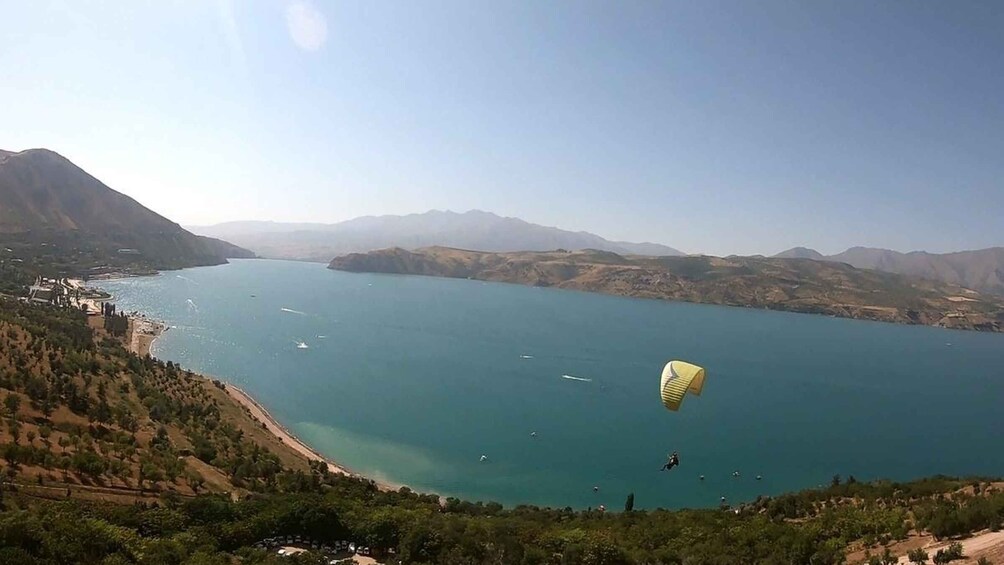 From Tashkent: Chimgan Mountain, Charvak Lake & Amirsoy Tour