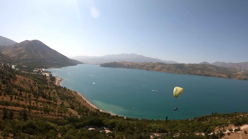 From Tashkent: Chimgan Mountain, Charvak Lake & Amirsoy Tour