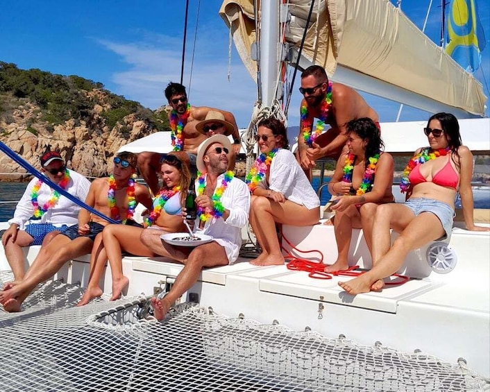 Picture 3 for Activity From Palau: Maddalena Archipelago Catamaran Tour with Lunch