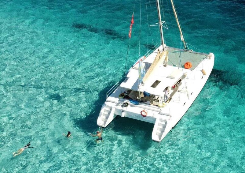 Picture 12 for Activity From Palau: Maddalena Archipelago Catamaran Tour with Lunch