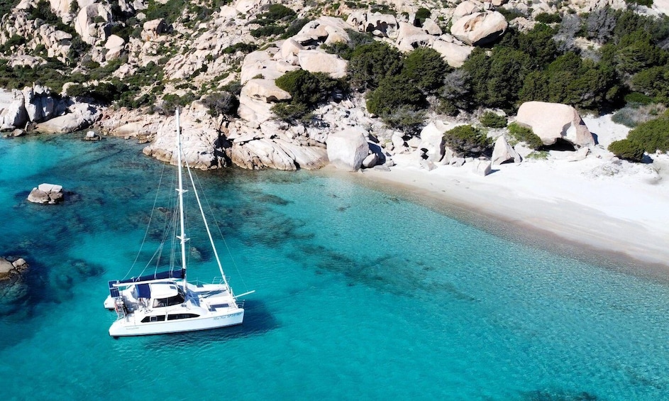 Picture 7 for Activity From Palau: Maddalena Archipelago Catamaran Tour with Lunch