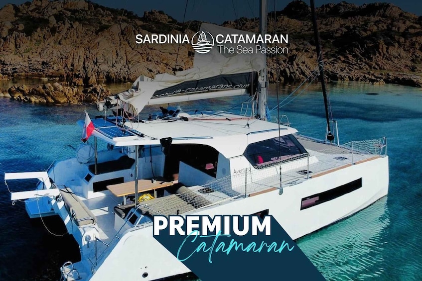 Picture 5 for Activity From Palau: Maddalena Archipelago Catamaran Tour with Lunch