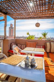 Excursión de un día a Marrakech con paseo en camello desde Casablana