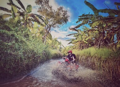 Bali : Ubud Gorilla Cave Piste ATV et Waterfall Tour avec repas