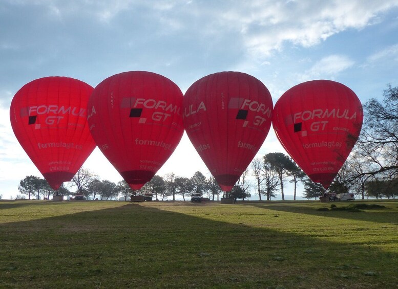 Picture 7 for Activity Barcelona: Pre-Pyrenees Hot Air Balloon Tour