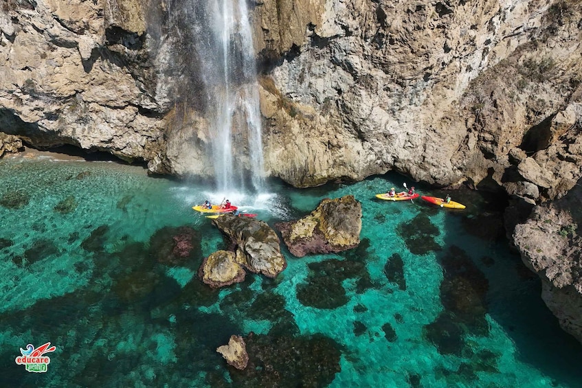 Picture 10 for Activity Nerja: Guided Kayak Tour Nerja Cliffs and Maro Waterfall