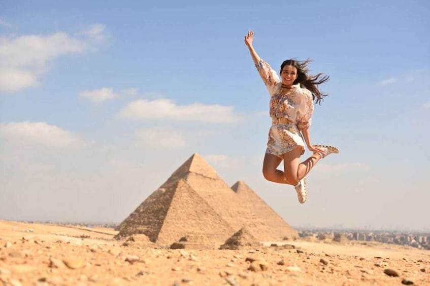 Picture 4 for Activity Cairo:Pyramids & ATV & Shopping private tour with Camel ride