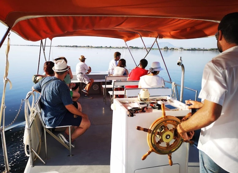 From Trapani: Salt Road Tour With Winery Visit and Boat Trip