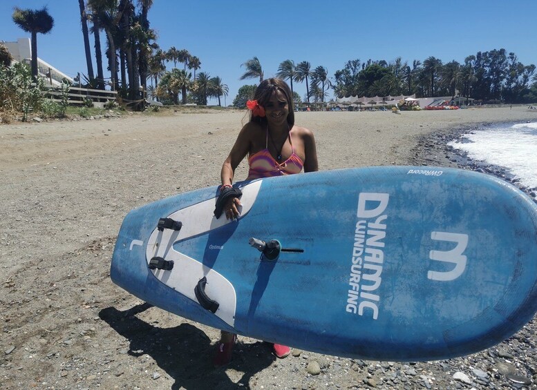 Picture 3 for Activity Costa del Sol: Dynamic Windsurfing Class for Beginners