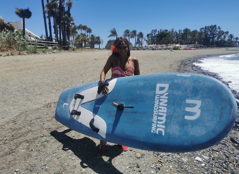 Picture 3 for Activity Costa del Sol: Dynamic Windsurfing Class for Beginners