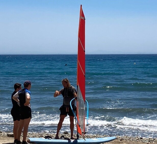 Picture 4 for Activity Costa del Sol: Dynamic Windsurfing Class for Beginners