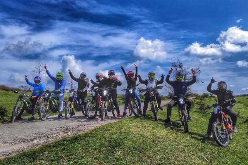 E-Motorcycle Tour in Old Rock Monastery and Old Roman Fortress