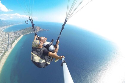 Alanya: Tandem paragliding-opplevelse over Kleopatra-stranden