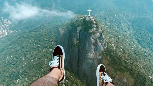 Helicopter flight no doors in Rio de Janeiro