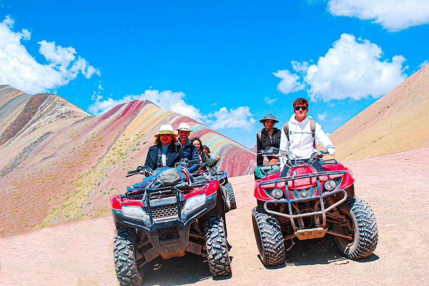 Picture 1 for Activity From Cusco: Vinicunca Rainbow Mountain ATV Tour with Meals