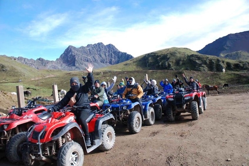 Picture 7 for Activity From Cusco: Vinicunca Rainbow Mountain ATV Tour with Meals