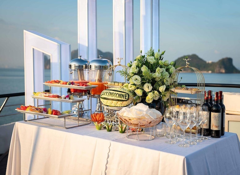 Picture 22 for Activity Hanoi: Halong Bay Luxury Day Cruise with Buffet, Kayak, Swim