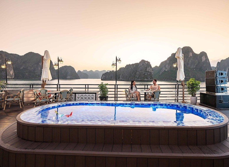 Picture 24 for Activity Hanoi: Halong Bay Luxury Day Cruise with Buffet, Kayak, Swim