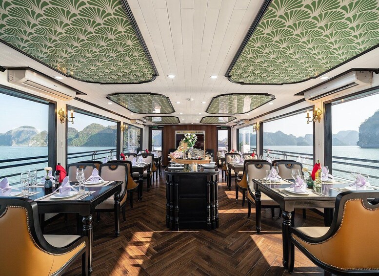 Picture 6 for Activity Hanoi: Halong Bay Luxury Day Cruise with Buffet, Kayak, Swim