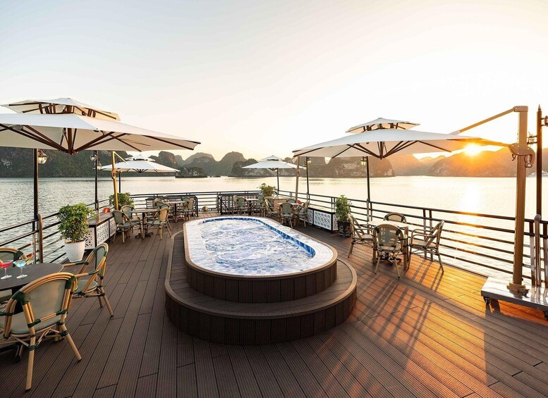 Picture 19 for Activity Hanoi: Halong Bay Luxury Day Cruise with Buffet, Kayak, Swim