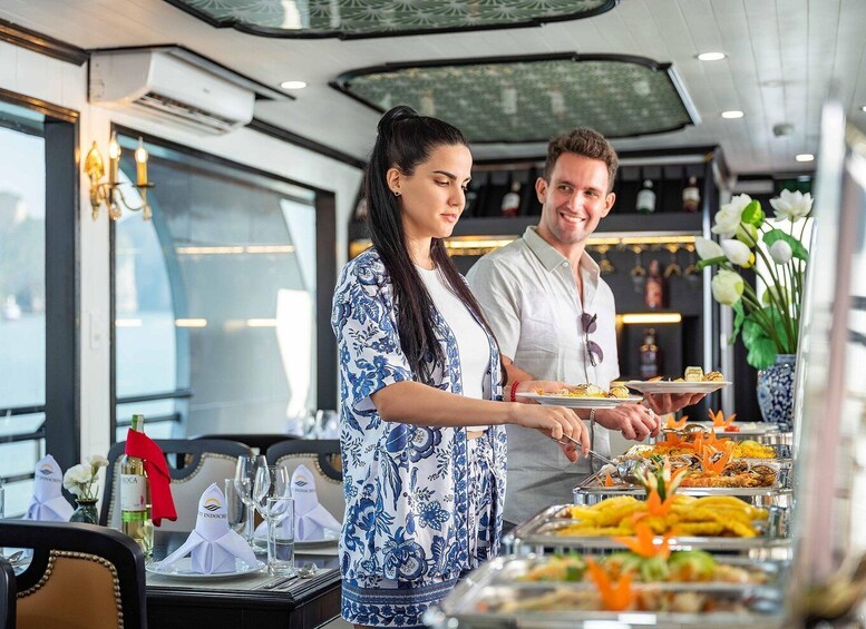 Picture 15 for Activity Hanoi: Halong Bay Luxury Day Cruise with Buffet, Kayak, Swim