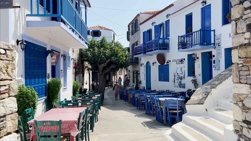 From Skiathos: Skopelos and Alonissos Boat Trip with Stops