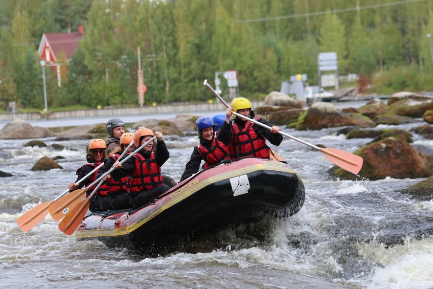 Picture 1 for Activity Jyväskylä or Laukaa: Kuusaa River Rafting Tour with Pickup