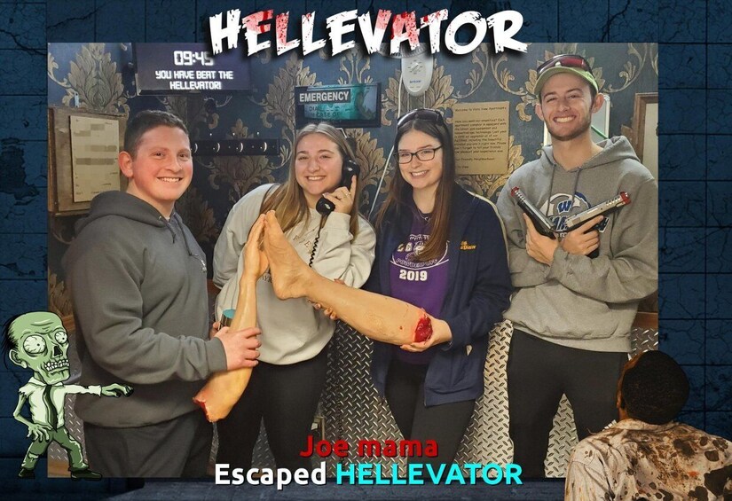 Picture 7 for Activity Northfield: Hellevator Interactive Escape Room Experience