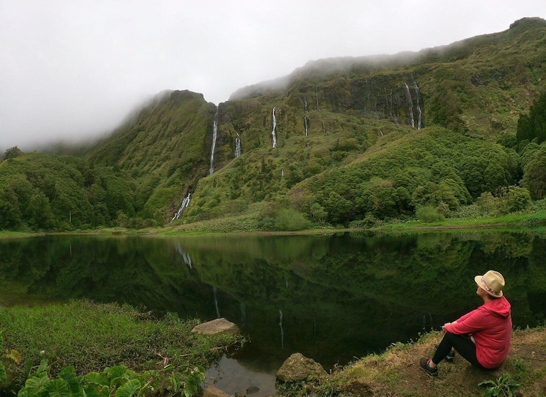 Santa Cruz das Flores: Guided Tour w/ Ferreiro Waterfalls