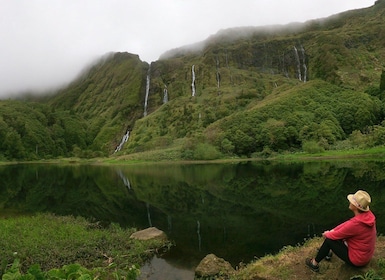 Santa Cruz das Flores: Guided Tour w/ Ferreiro Waterfalls