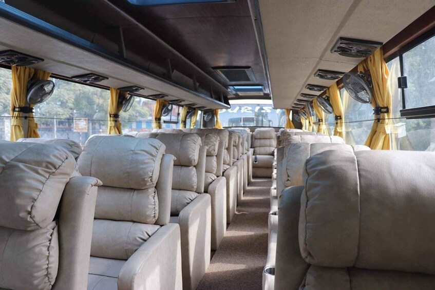 Picture 1 for Activity Kathmandu to Pokhara: Luxury Sofa Bus Transfer