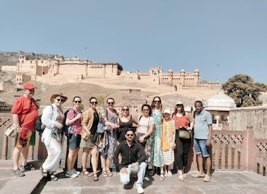 Jaipur : Visite guidée de la ville de Jaipur d’une journée complète tout co...