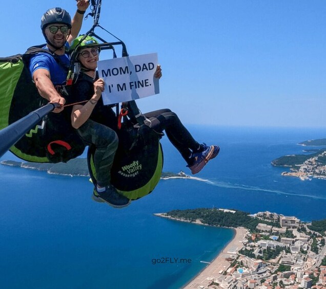 Picture 6 for Activity Paragliding in Budva, thermal flying (30-minute flight)