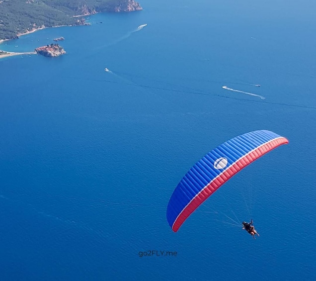 Picture 5 for Activity Paragliding in Budva, thermal flying (30-minute flight)
