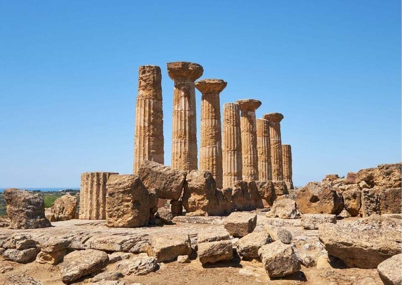 Picture 4 for Activity From Agrigento to Taormina: Valley of Temples & Roman Villa