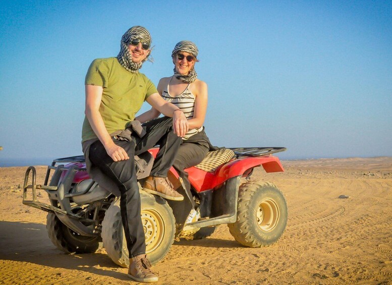 Picture 2 for Activity Hurghada: ATV Safari Tour, Camel Ride, and Desert Vibes