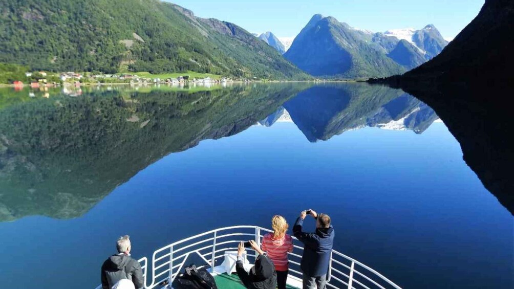 Picture 3 for Activity From Balestrand: Guided Fjord & Glacier Tour to Fjærland