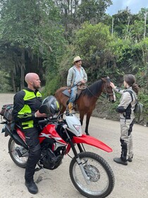 From Bogota: La Chorrera Waterfall Motorcycle Tour