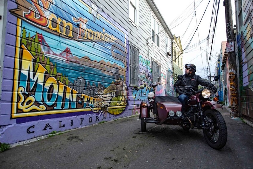 Picture 2 for Activity San Francisco: City Sunset Tour by Vintage Sidecar