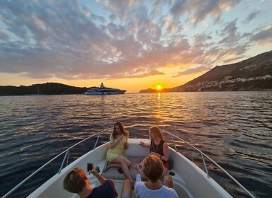 Dubrovnik: Solnedgångstur med panorama över stadsmurarna