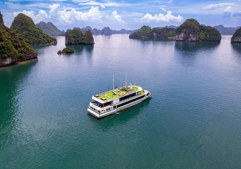 Picture 6 for Activity Hanoi: Halong Bay Luxury Cruise with Lunch Buffet & Kayaking